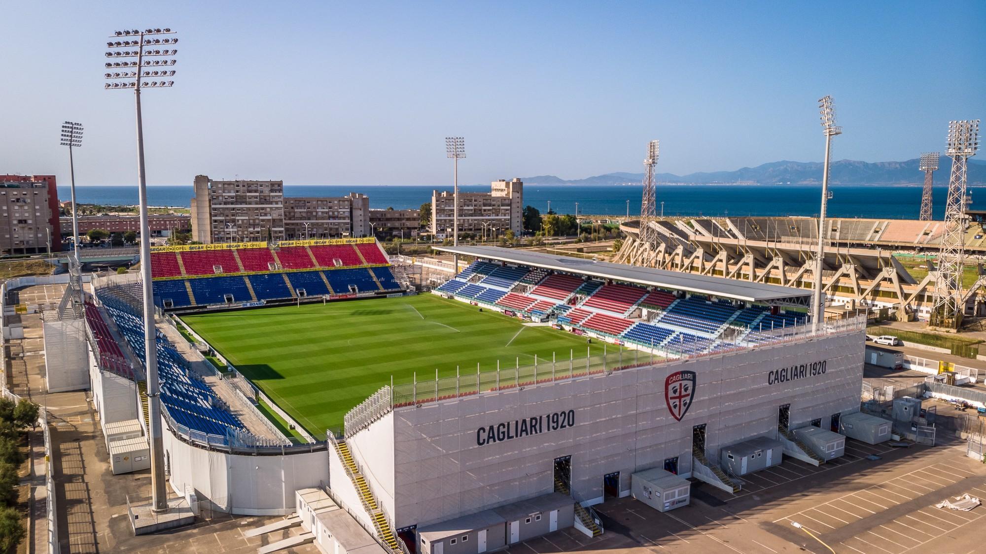 Cagliari-Roma, tutte le info per il settore ospiti della Sardegna Arena