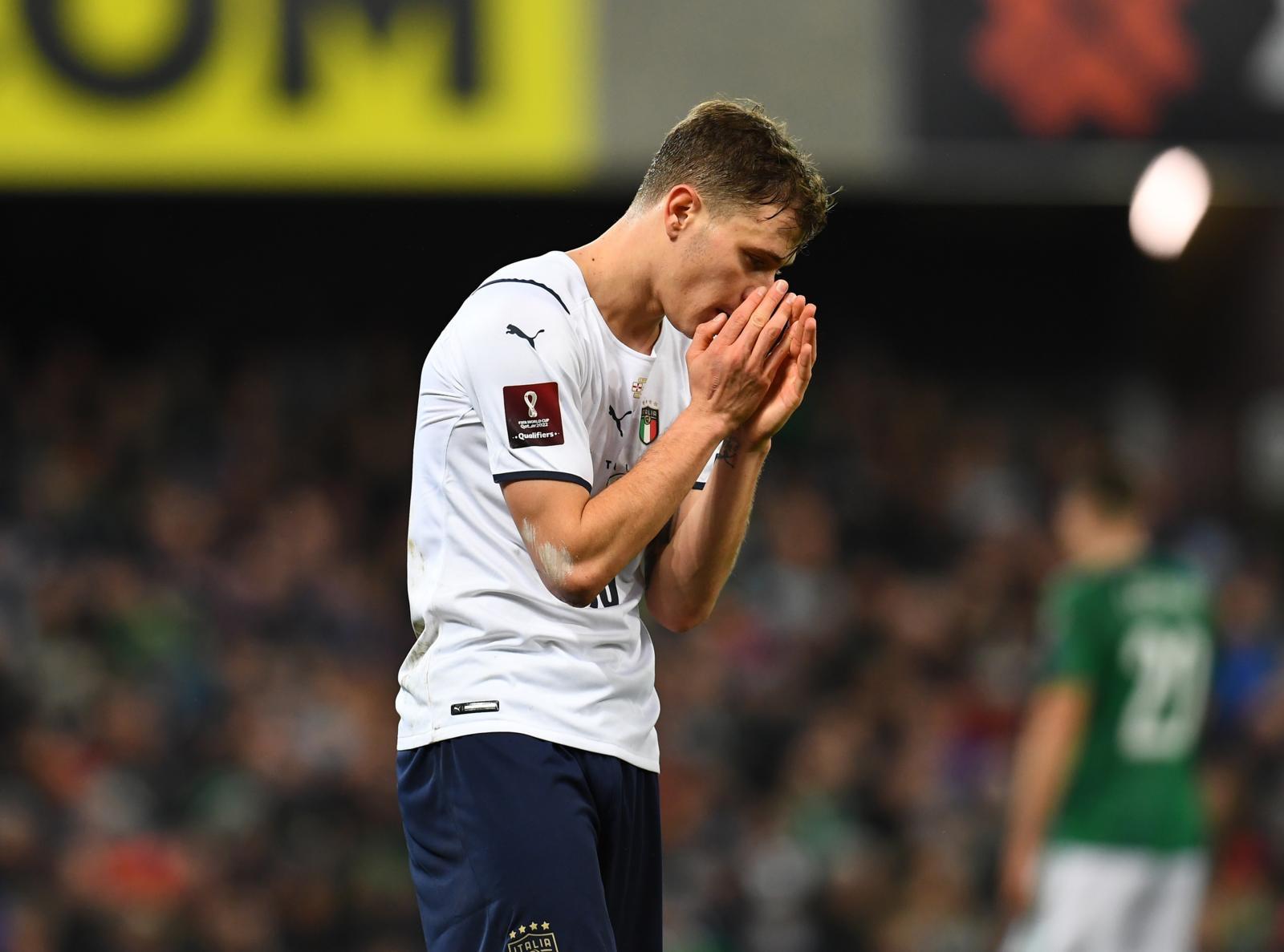 Inter, distrazione al retto femorale per Barella: a rischio la sua presenza contro la Roma
