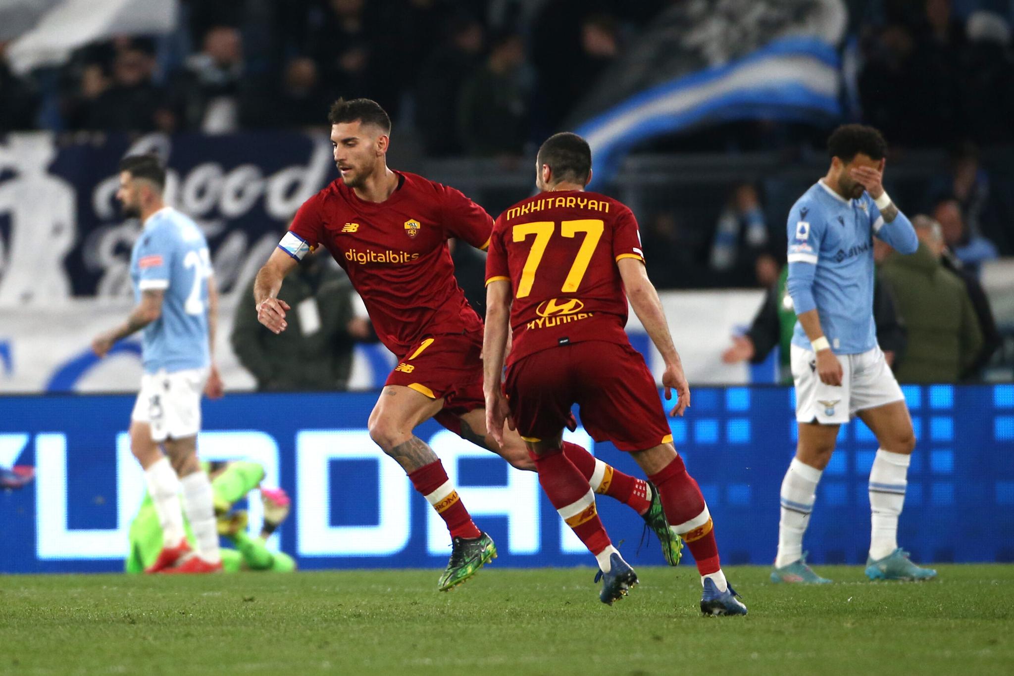 Roma-Lazio 3-0, le pagelle dei quotidiani