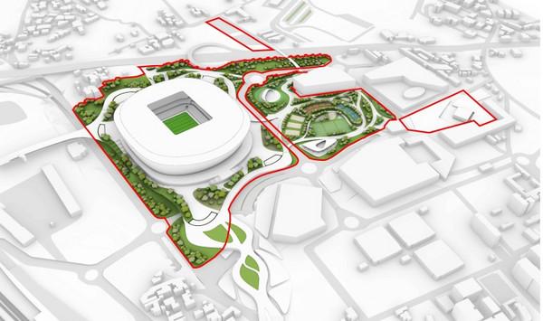 Stadio Roma a Pietralata: ecco gli architetti del Tottenham