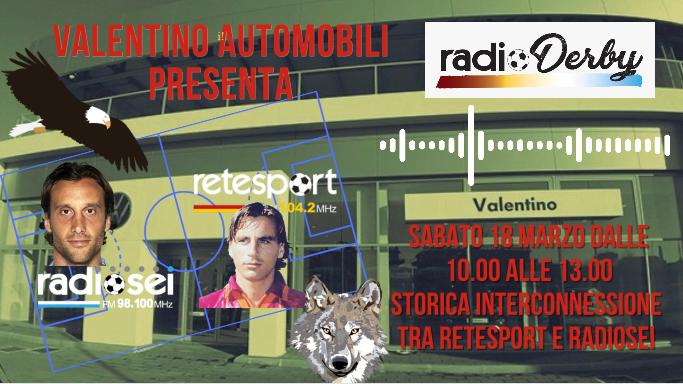 Valentino Automobili presenta Radio Derby: Vi questa mattina dalle 10.00 in via Tiburtina 1097 (VIDEO)
