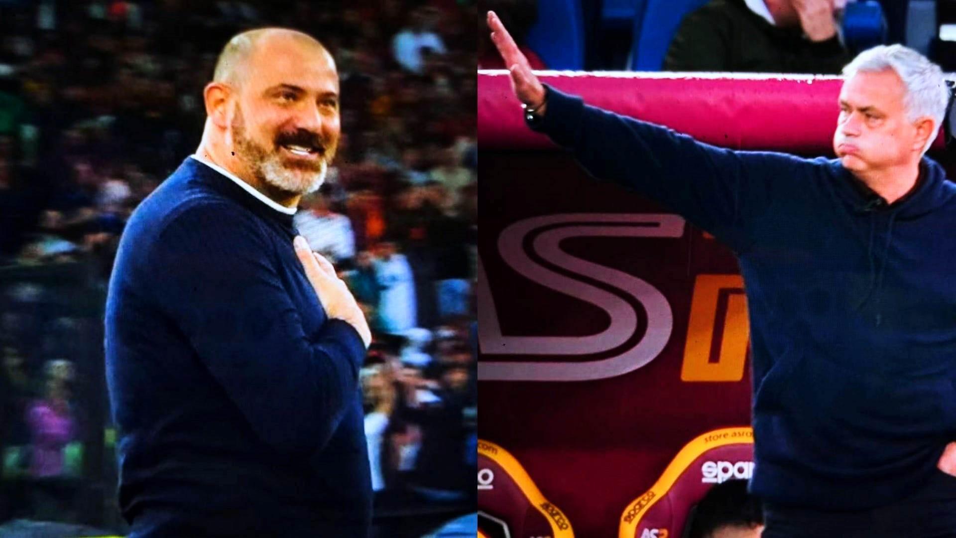 Roma-Samp, cori della Sud contro Stankovic fermati da Mou. Il serbo: “Fiero di essere zingaro”