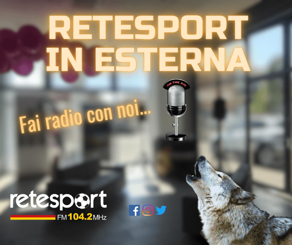 Retesport in Esterna: alle 10:00 vi aspettiamo da Valentino Automobili