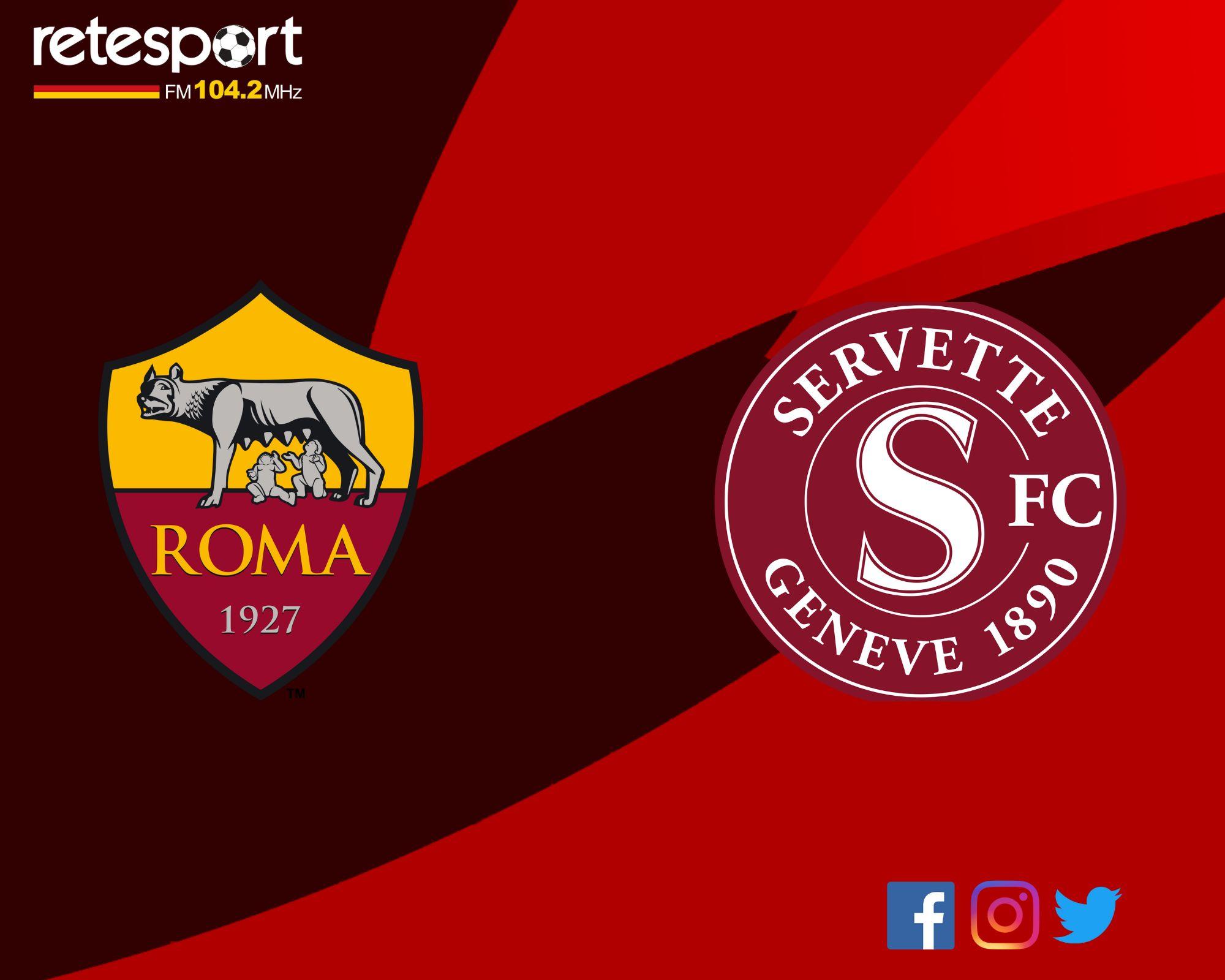 Roma-Servette 4-0 (22′ Lukaku, 45′ 60′ Belotti, 52′ Pellegrini)