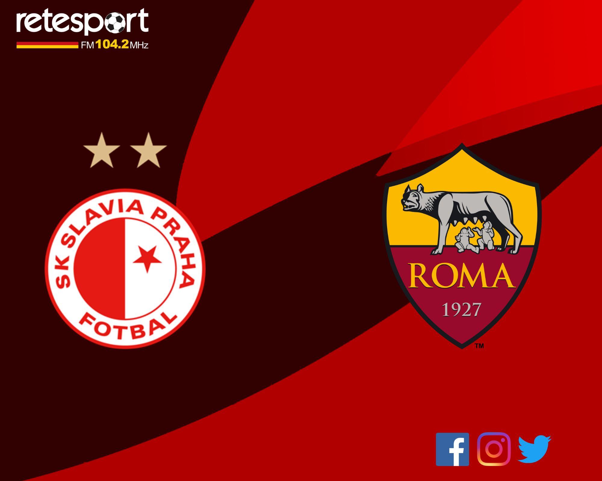 Slavia Praga-Roma 2-0 (50′ Jurecka, 74′ Masopust) – Giallorossi sconfitti, si complica la qualificazione al primo posto