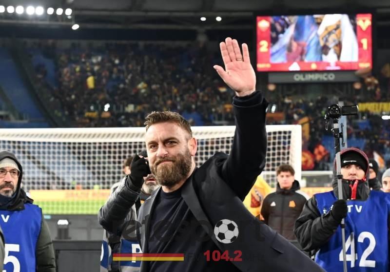 De Rossi, 4 squadre superate in 9 partite: dal + 12 sulla Juventus alla Champions più vicina
