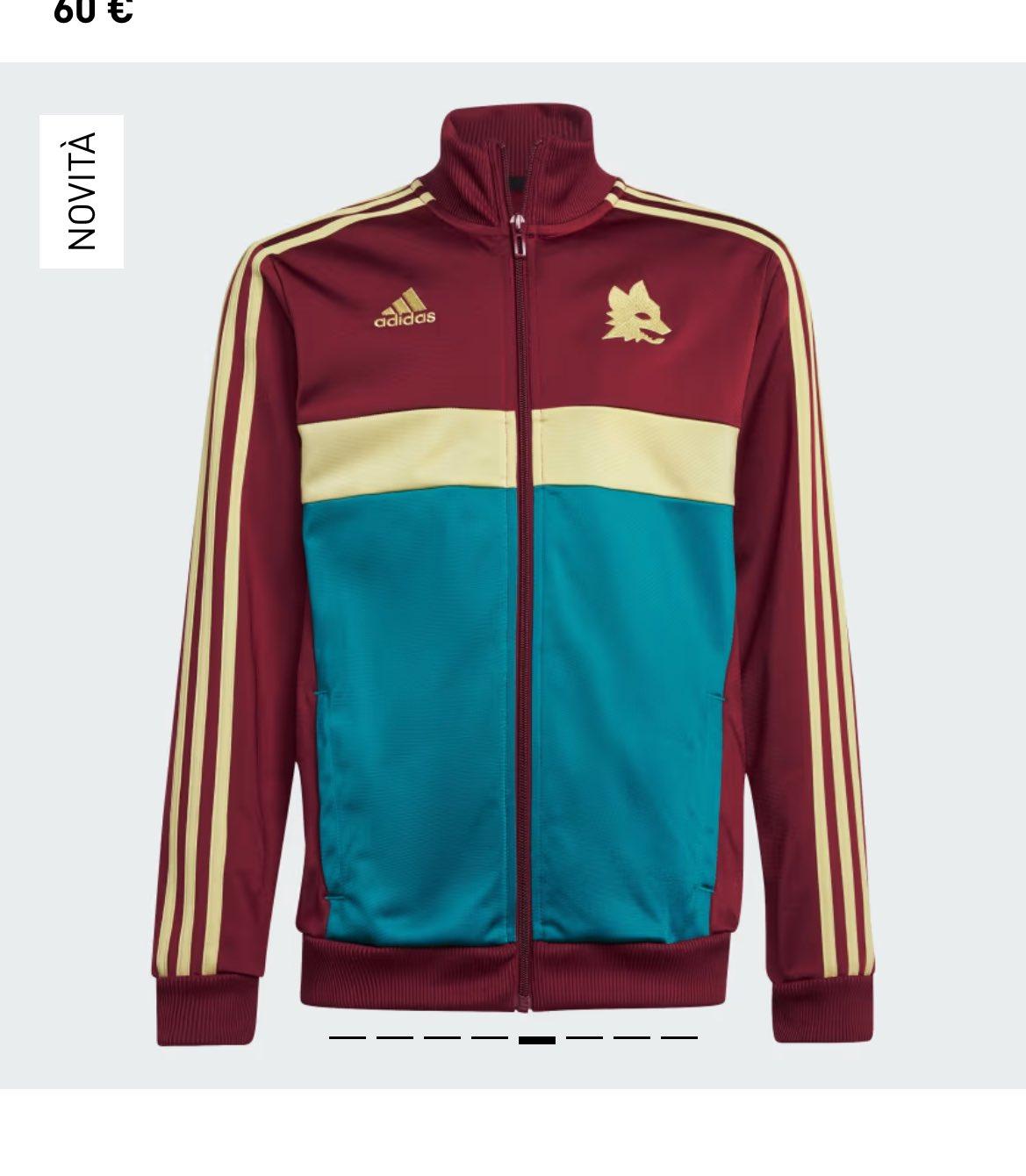 AS Roma, la felpa celeste dell’Adidas verrà tolta dal mercato: Wandell sospeso