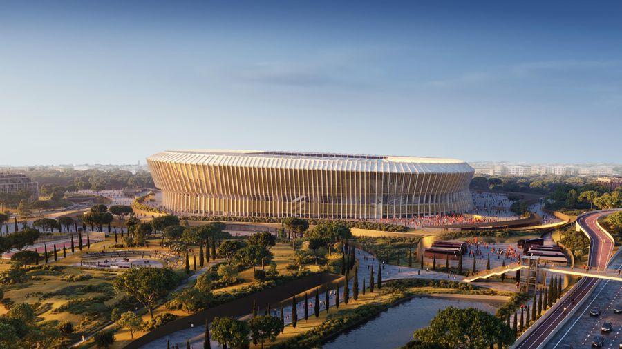 Stadio Roma, progetto definitivo a Pasquetta