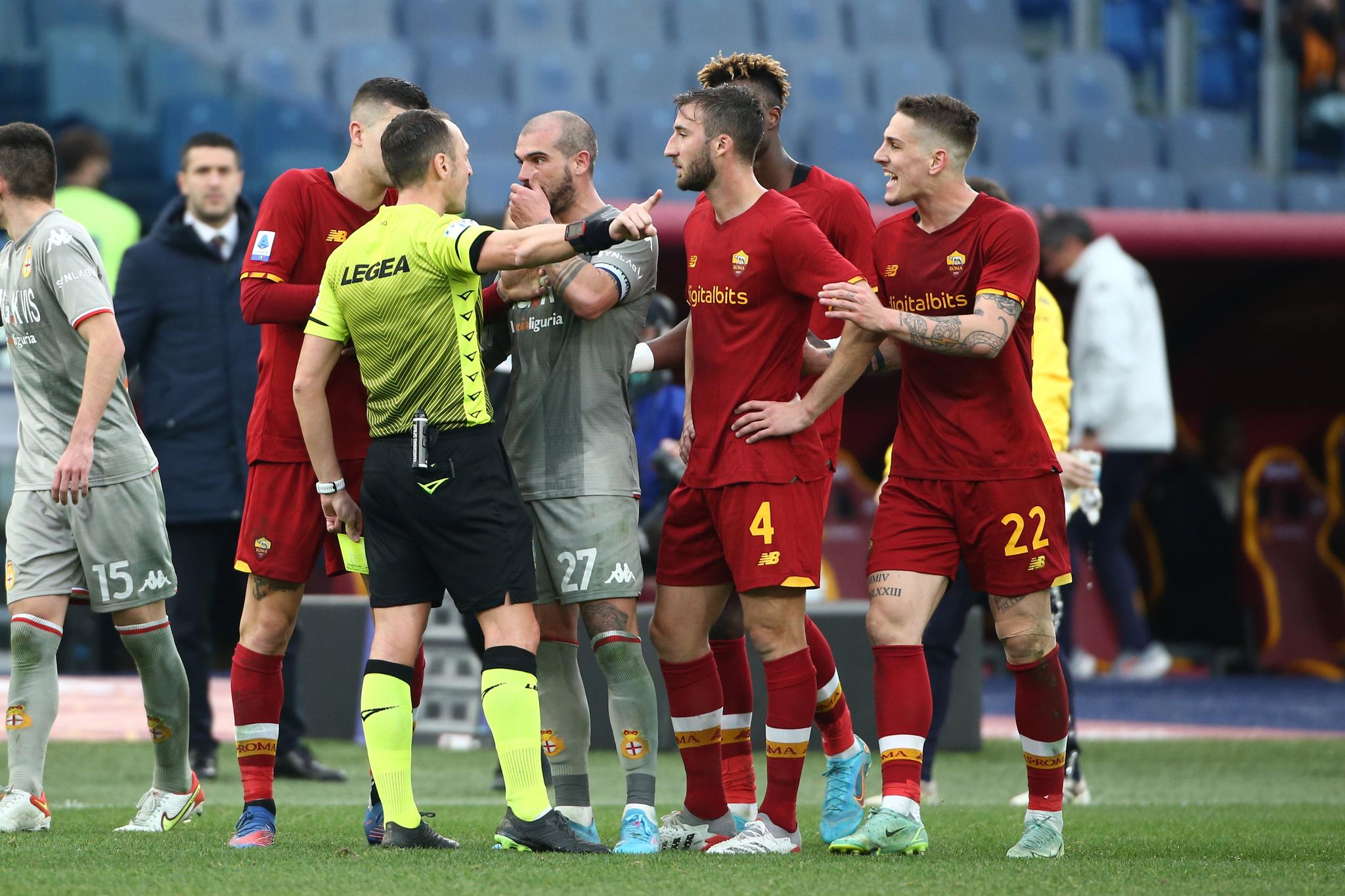 Roma-Venezia, torna Abisso: non dirige i giallorossi dal 2022. Ecco perchè