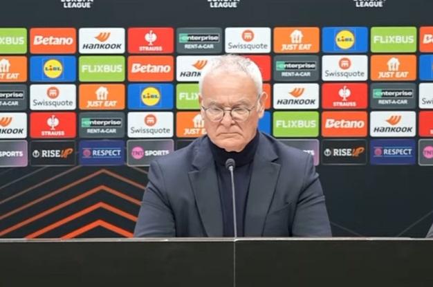 Roma-Fiorentina: venerdì alle 12:30 Ranieri parlerà in conferenza stampa