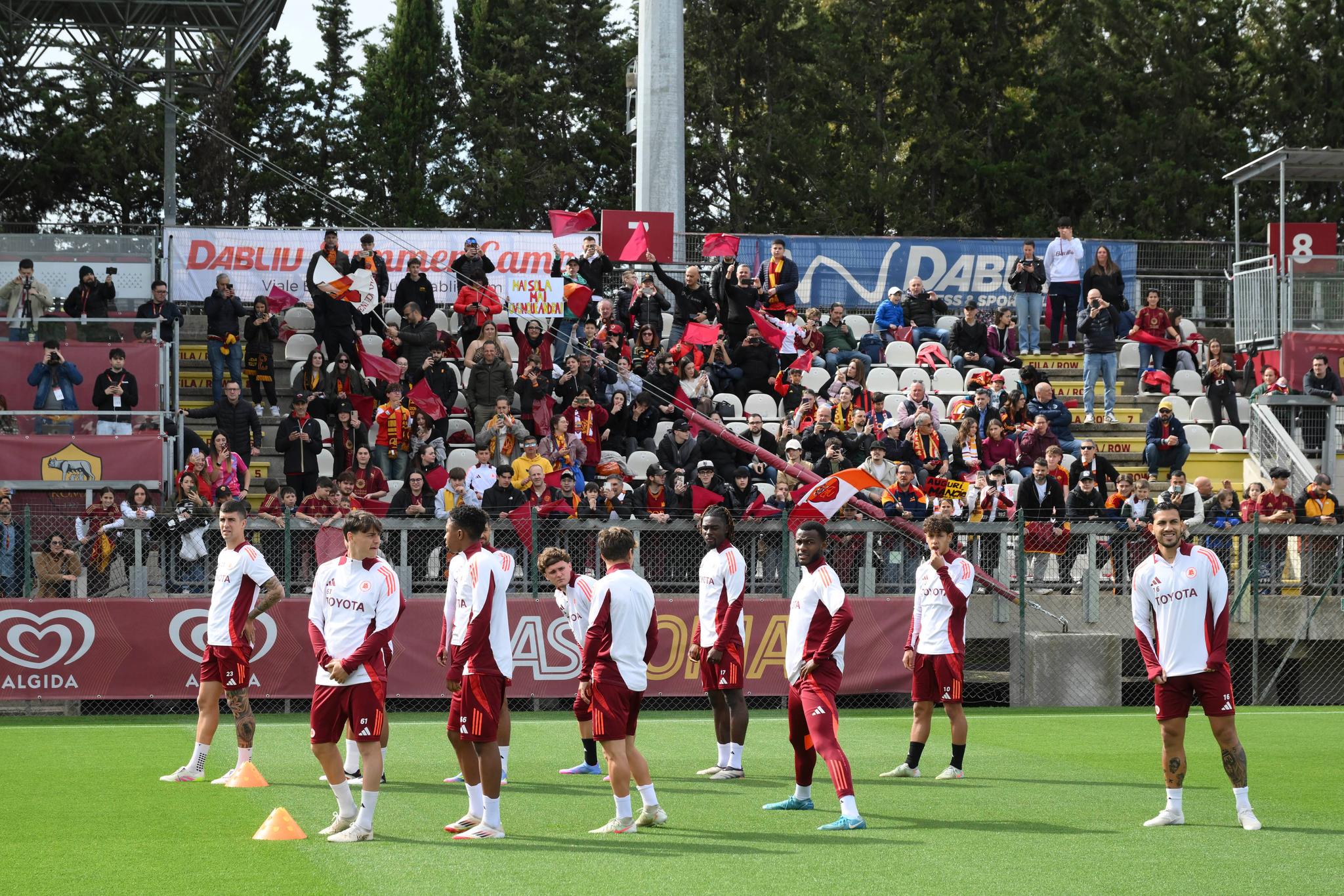 Roma, definito il programma estivo e il primo ritiro di Gasp