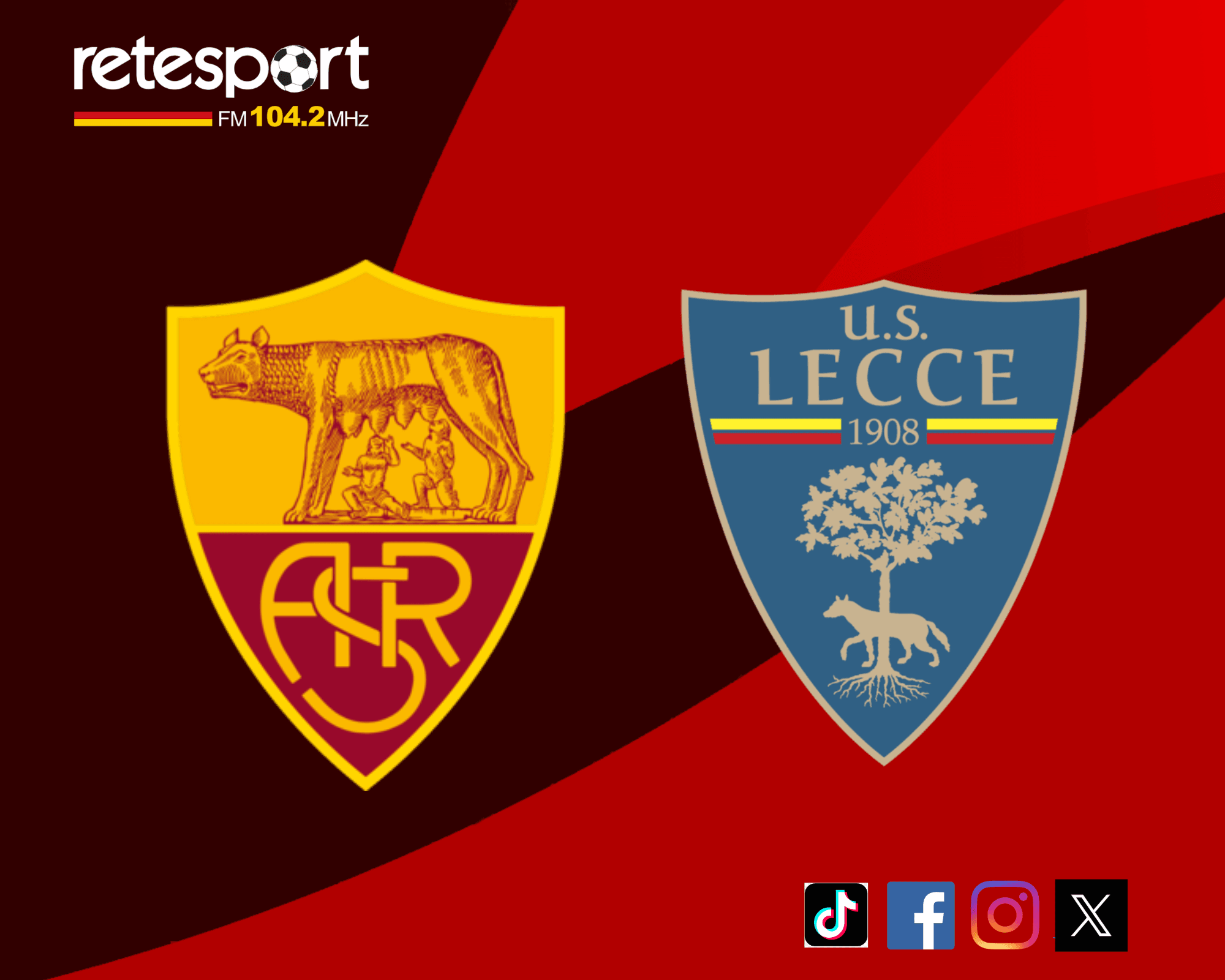 Roma-Lecce 1-0 (57′ Vaz): i giallorossi agganciano la Juventus