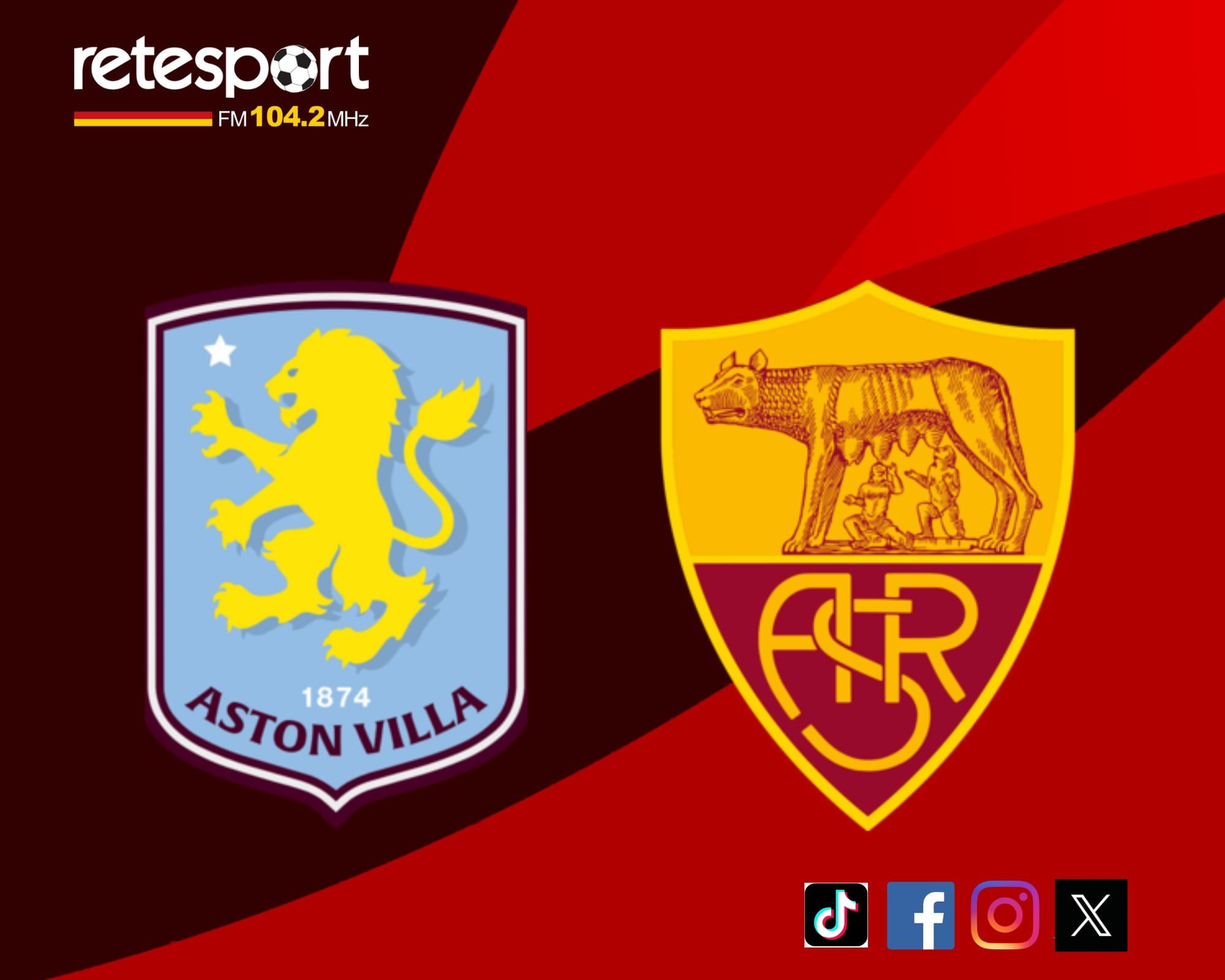 Aston Villa-Roma 4-0 (16′ Buendia, 18′ Ramsey, 40′ Watkins, 85′ Malen): brutta sconfitta per i giallorossi