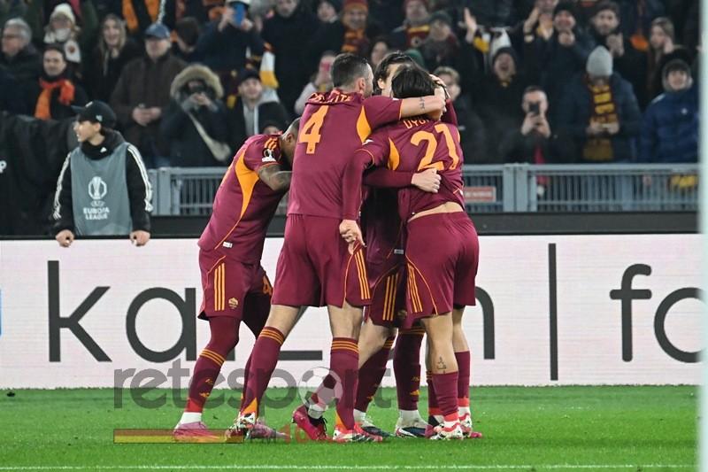 Roma-Cagliari 2-0, la doppietta di Malen raccontata da Retesport