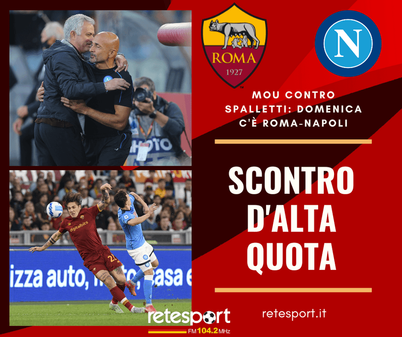 Roma-Napoli sarà ‘Scontro d’alta quota’. Il Match Program di Roma-Napoli (AUDIO)