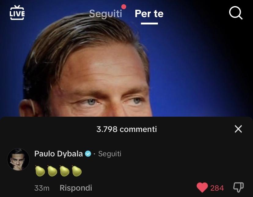 Dybala risponde al video social di sfottó del Feyenoord contro Mou