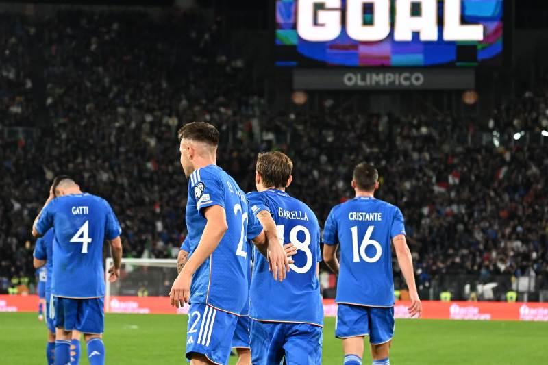 Italia-Ecuador 2-0, golazo di Pellegrini. Mancini gioca 90 minuti